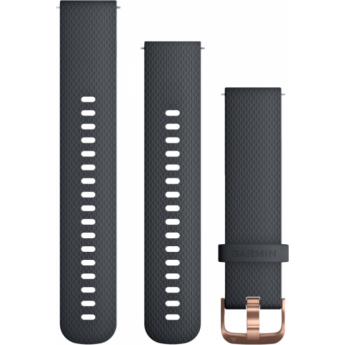 Ремешок GARMIN QUICK RELEASE BAND 20MM GRANITE BLUE/ROSE GOLD Ремешок GARMIN QUICK RELEASE BAND 20MM GRANITE BLUE/ROSE GOLD