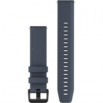 Ремешок GARMIN QUICK RELEASE BANDS (20 MM) GRANITE BLUE WITH BLACK STAINLESS STEEL HARDWARE Ремешок GARMIN QUICK RELEASE BANDS (20 MM) GRANITE BLUE WITH BLACK STAINLESS STEEL HARDWARE