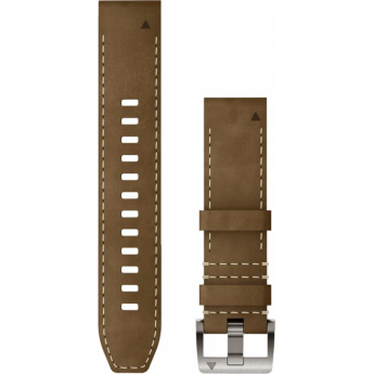 Ремешок GARMIN QUICKFIT 22 WATCH STRAPS LEATHER/FKM HYBRID STRAP, TUNDRA/BLACK Ремешок GARMIN QUICKFIT 22 WATCH STRAPS LEATHER/FKM HYBRID STRAP, TUNDRA/BLACK
