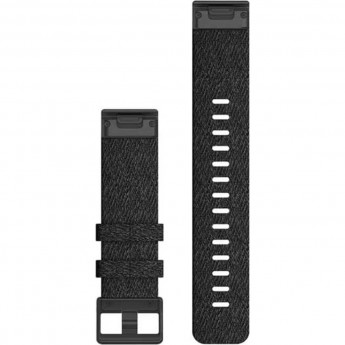 Ремешок сменный для GARMIN FENIX 6 22MM HEATHERED BLACK NYLON Ремешок сменный для GARMIN FENIX 6 22MM HEATHERED BLACK NYLON