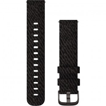 Ремешок сменный для GARMIN FENIX 6S 20MM HEATHERED BLACK NYLON WITH BLACK HARDWARE Ремешок сменный для GARMIN FENIX 6S 20MM HEATHERED BLACK NYLON WITH BLACK HARDWARE