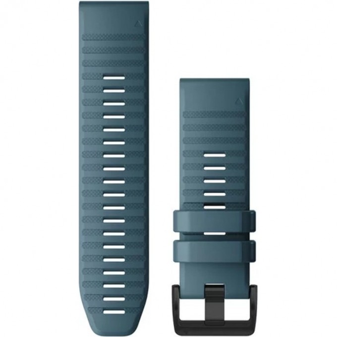 Ремешок сменный для GARMIN FENIX 6X 26MM LAKESIDE BLUE SILICONE 010-12864-03