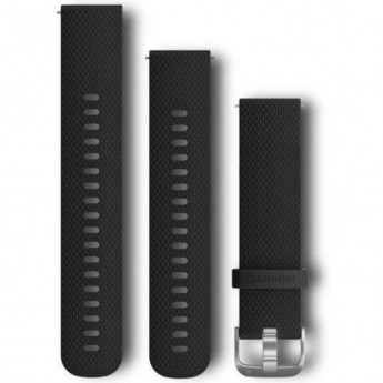 Ремешок сменный для GARMIN VENU, 20 MM BAND, BLACK/SLATE Ремешок сменный для GARMIN VENU, 20 MM BAND, BLACK/SLATE
