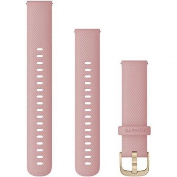 Ремешок сменный для GARMIN VIVOACTIVE 4, 18MM BAND, DUST ROSE/LIGHT GOLD Ремешок сменный для GARMIN VIVOACTIVE 4, 18MM BAND, DUST ROSE/LIGHT GOLD