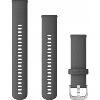 Ремешок сменный для GARMIN VIVOACTIVE 4, 22MM BAND, BLACK/SLATE Ремешок сменный для GARMIN VIVOACTIVE 4, 22MM BAND, BLACK/SLATE