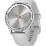 Смарт-часы GARMIN VIVOMOVE TREND с серебристым стальным безелем, серыми корпусом и ремешком 010-02665-03